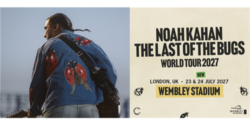 Noah Kahan The Last of the Bugs World Tour N1