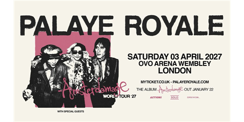 Palaye Royale The Amsterdamage World Tour '27